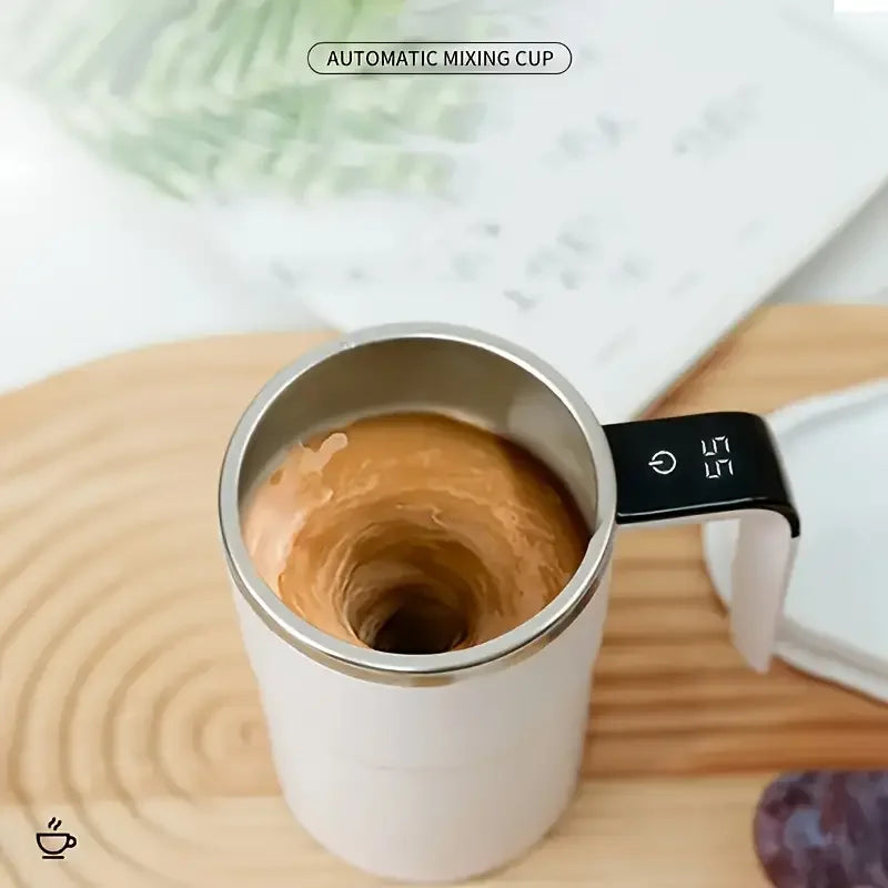USB charging self-stirring mug