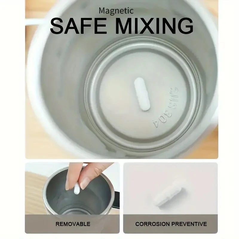 USB charging self-stirring mug