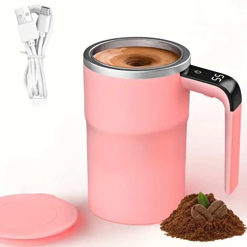 USB charging self-stirring mug